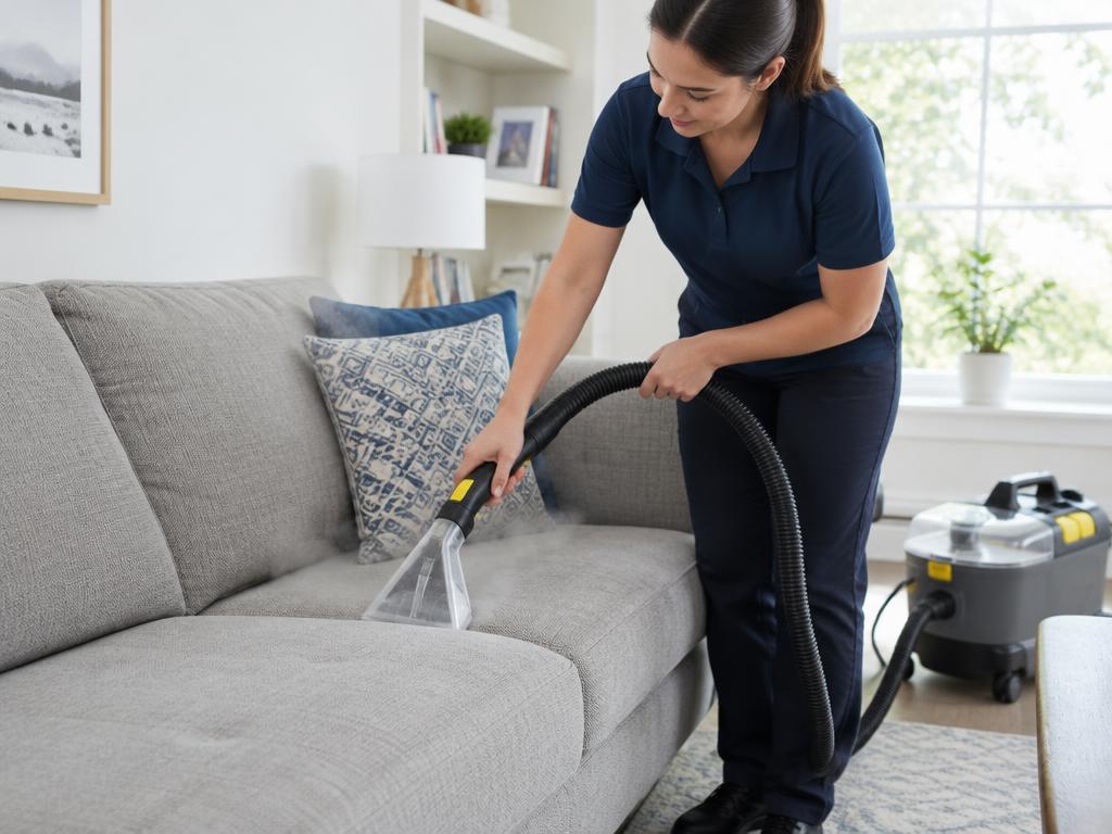 Sofa cleaning